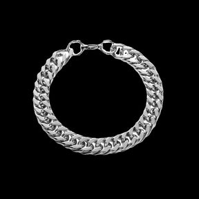 Titanium steel does not fade cuba chain bracelet men's Women's